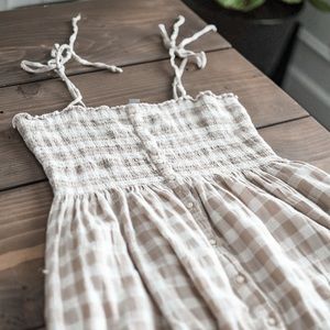 Linen Dress with Pockets